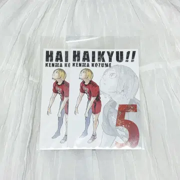 하이큐 코즈메 켄마 원화전 겐가타이칸 특전 엽서