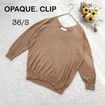 [ OPAQUE. CLIP 오파크 클립 ] V넥 니트 스웨터 S