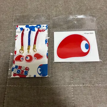 오사카 만박 EXPO2025 미야쿠미야쿠 코미야쿠 공유 스트랩 스티커