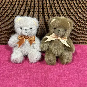 MONSEUIL 모스뉴이 곰 베어 봉제 인형 2체 세트