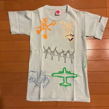 POWELL 파우엘 멀티 T셔츠 올드 스케이트 후지와라 히로시