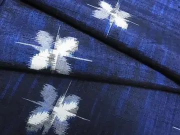 기모노 유이  무이카 문 순수 실크 sa148