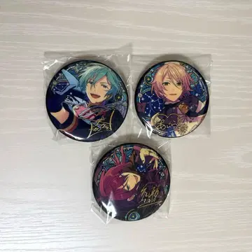 앙상블 스타즈!! 중국 캔뱃지 세트 ALKALOID(잇사이 x )