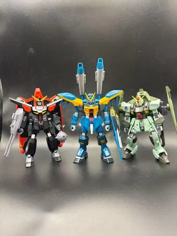 HG 건담 프라모델 3체 세트