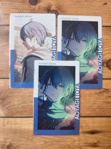 [ 익명 배송 ] 프로세카 에피카 20C 아오야기 겨울야 3장 세트