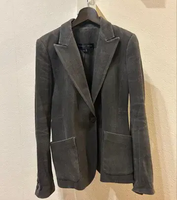 띠어리 티스켄스 띠어리 빈티지 가공 테일러드 자켓 데미지