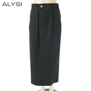 새상품 알리시 ALYSI 롱 스커트 38 ESK717 S 사이즈 린넨