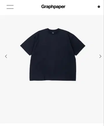 그라프 페이퍼 Heavy Weight Oversized Tee 사이즈 1