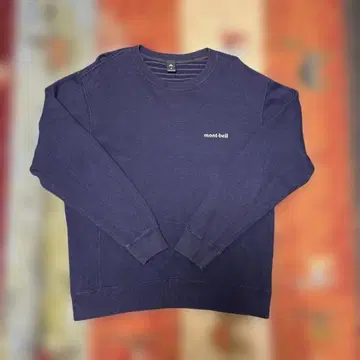 mont-bell 크루넥 트레이닝복 M 네이비