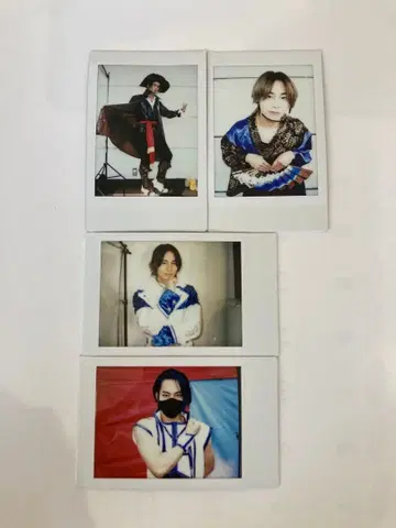 리얼피스 카쵸 체키 세트 4매