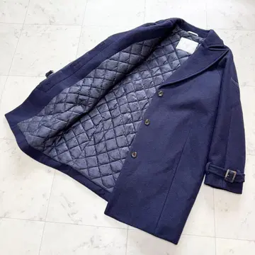 [ 새상품급 ] TATRAS 타트라스 다운 코트 퀼팅 실크 다운 네이비