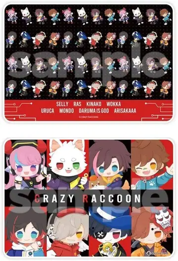 Crazy Raccoon 담요 DMM 스크래치 B상