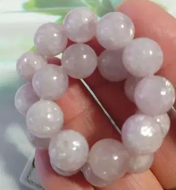 핑크 운모 팔찌