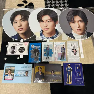 Snow Man 메구로 렌 굿즈