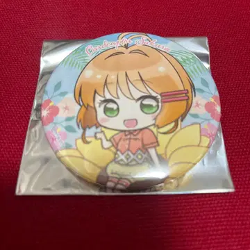 카드캡터 사쿠라 캔뱃지 벚꽃