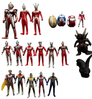 울트라맨 피규어 세트 20개