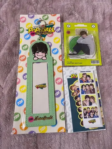 오하시 카즈야 포토 카드 홀더 & 아크릴 스탠드 & 포토 카드 세트