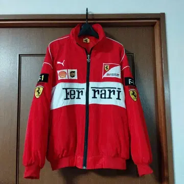 Ferrari F1 팀 자켓 레드