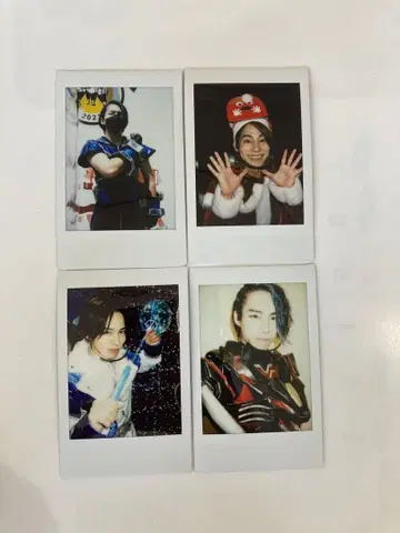 리얼피스 카쵸 솔로 폴라로이드 4장 세트