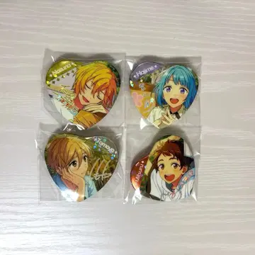 앙상블 스타즈!! 중국 하트형 캔뱃지 세트 Ra*bits