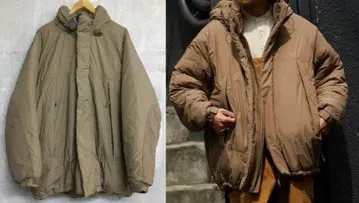 프릭스스토어 방한 택 포함 새상품 코요테 패딩 자켓 사이즈 M