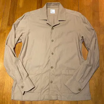 컨디션 최상 이탈리아제 마리아 산탄젤로 셔츠 자켓 39 베이지
