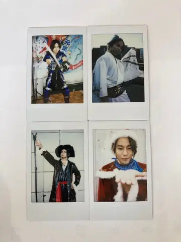 리얼피스 카쵸 솔로 폴라로이드 4장 세트