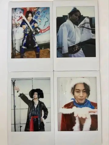 리얼피스 카쵸 솔로 폴라로이드 4장 세트