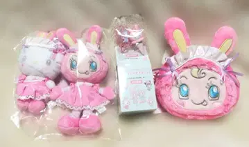 메조피아노 헬로키티 베리에짱 마스코트 홀더 파우치 시크릿 3종