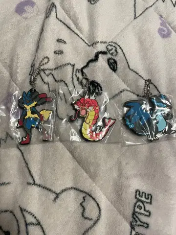 러버 마스코트 20 포켓몬 러버 키링 3개 세트