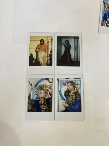 리얼피스 카쵸 솔로 폴라로이드 4장 세트