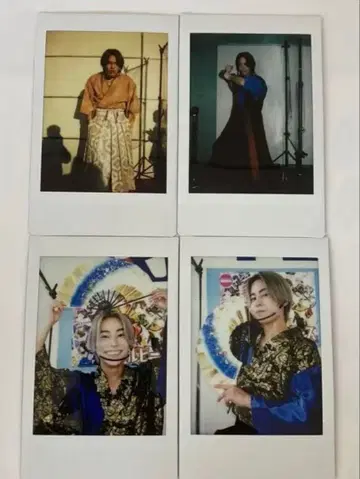 리얼피스 카쵸 솔로 폴라로이드 4장 세트