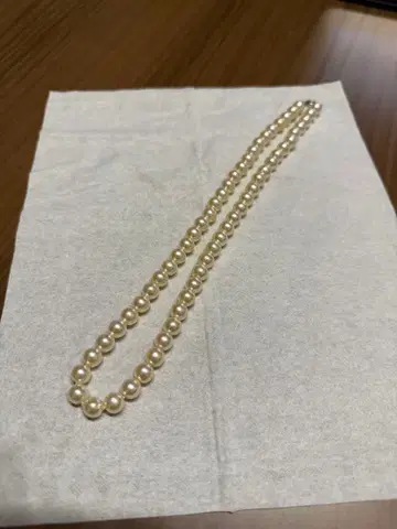 펄 목걸이 진주 랍스터 클래스프