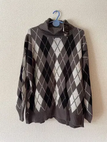 미사용 택 포함 여성용/상의/니트 스웨터(타르넥 사양)2