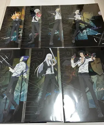 가정교사 히트맨 REBORN! 복권 플라 D상 A4 클리어 파일 컴프