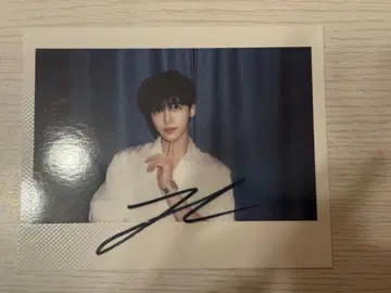 NCT dream BTTF 사인회 1매 한정판 친필 사인 폴라로이드 재민