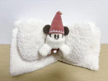 디즈니 릴린린 머플러 크리스마스 미키 굿즈