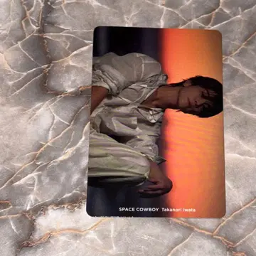 트레이딩 카드 이와타 타카노리 SPACECOWBOY 트레이딩 카드
