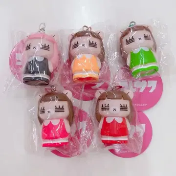 코레사와레코짱 소프트 비닐 마스코트 BC 컴프 전 5종 세트