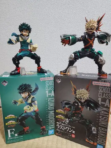 제일복권 히로아카 A상 미도리야 이즈쿠 라스트원상 바쿠고 카츠키 피규어