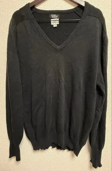 PAUL SIMON 씨 아일랜드 코튼 니트 USA 제조