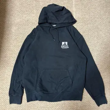 XLARGE 후드티 블랙