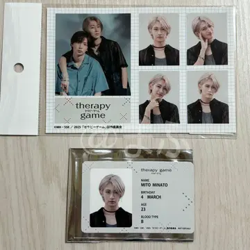 세라피 게임 증명사진풍 스티커 특전 카드 미나 애니메이트 NAOYA