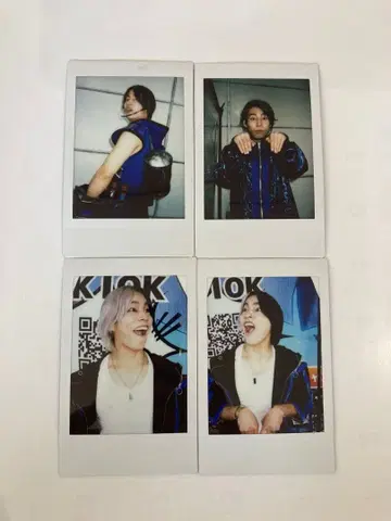 리얼피스 카쵸 솔로 폴라로이드 4장 세트