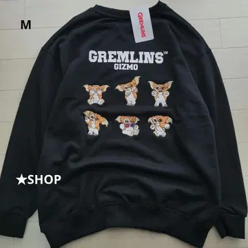 그렘린 기즈모 자수 트레이닝복 맨투맨 M