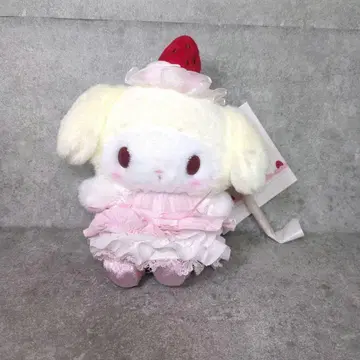 새상품 산리오 마이멜로디 딸기 휘핑 케이크 마스코트 백참