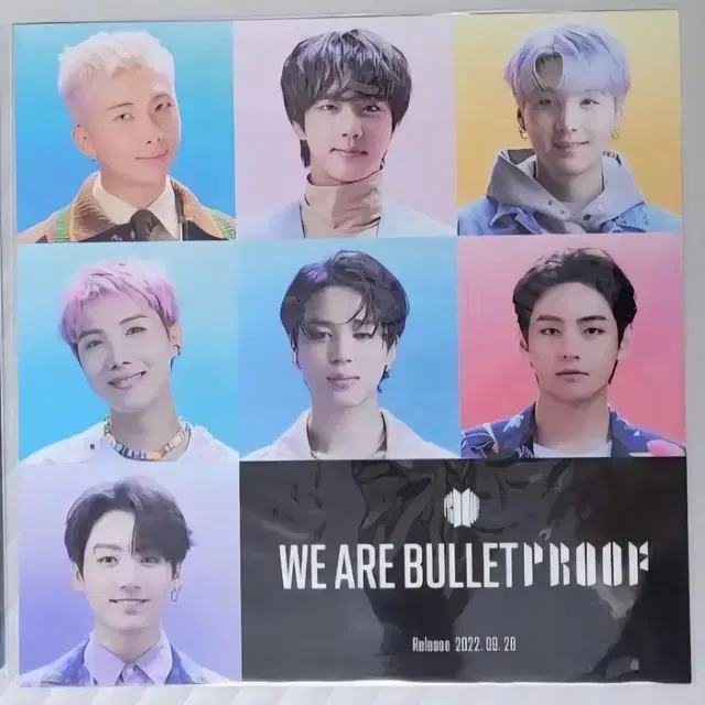 배송비 무료)방탄 프루프 콜렉터(한정판 포스터+프포7장 미개봉)일괄