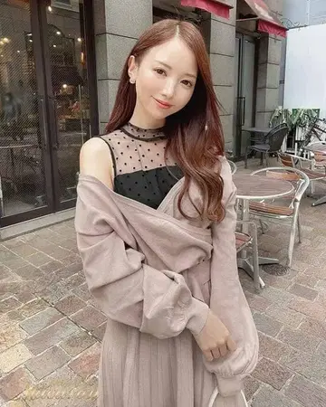 michellMacaron 도킹 니트 원피스 (벨트 포함) XS