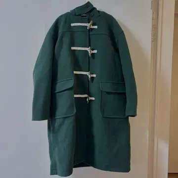 coen 저지 멜톤 더플 코트