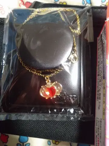 주얼 박스 하트형 목걸이 레어 세본스타 콜라보